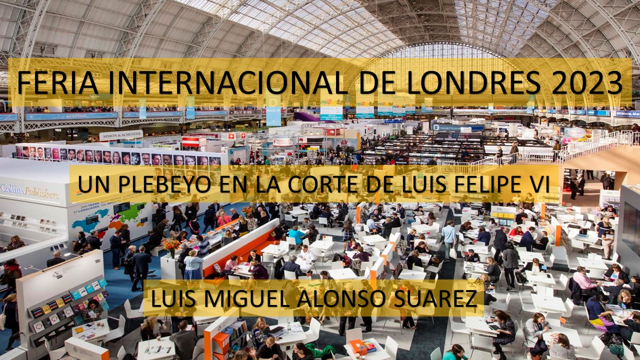 LUIS MIGUEL ALONSO EN LA FERIA INTERNACIONAL DE LONDRES